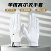 Herren Linkshänder Golfhandschuh Echtes Lammleder Atmungsaktiv Anti-Rutsch Radsport Sport Leicht Passform S M L XL
