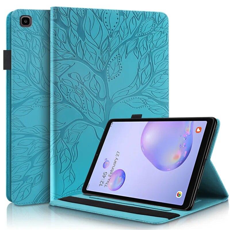 

Чехол для планшета с тиснением 3D дерева для Samsung Galaxy Tab A 8 2019, чехол SM-T290 T295, чехол для планшета Funda Samsung Galaxy Tab A8 2019, чехол Sm-t290 коричневый