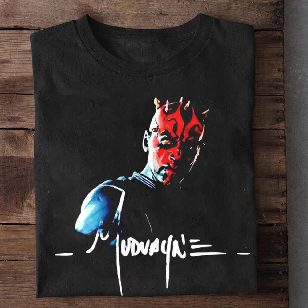

Darth Maul Mudvayne Short Sleeve Cotton Black All Size AH1223 Unisex T-Shirt XL
