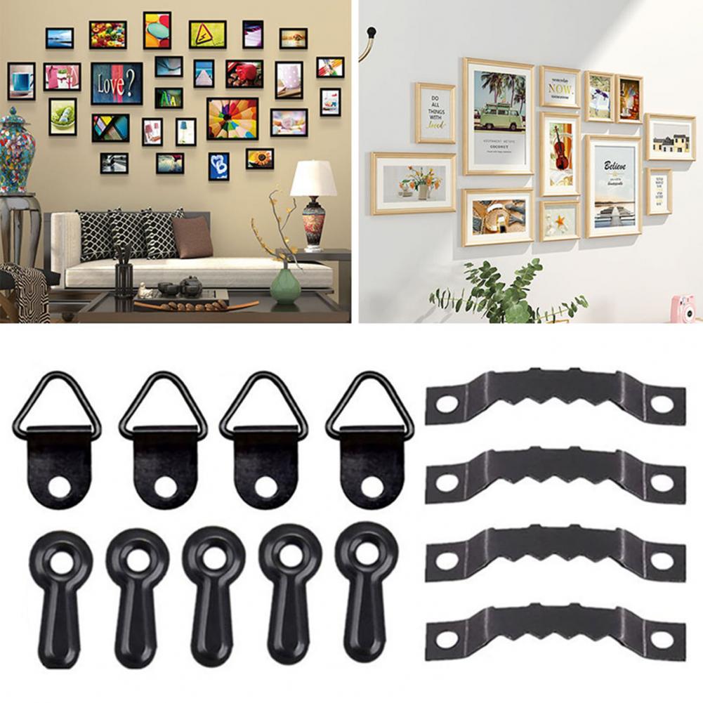 Picture Hanging Frame Hook Small Picture Frame Hanger Hooks Kit for Wall Hanging Durable Hardware Accessories for Easy