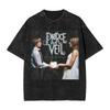 Pierce The Veils Rock Band Washed T Shirt Streetwear Hip Hop Novelty T-Shirt Tees for Men Women Short Sleeve High Street