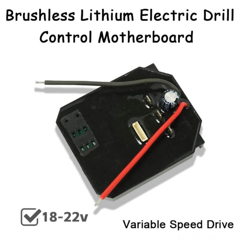 Scheda Controller Trapano Elettrico 18V-21V Scheda Madre Litio Senza Spazzole Parte di Ricambio Durevole per Riparazione Utensili Elettrici