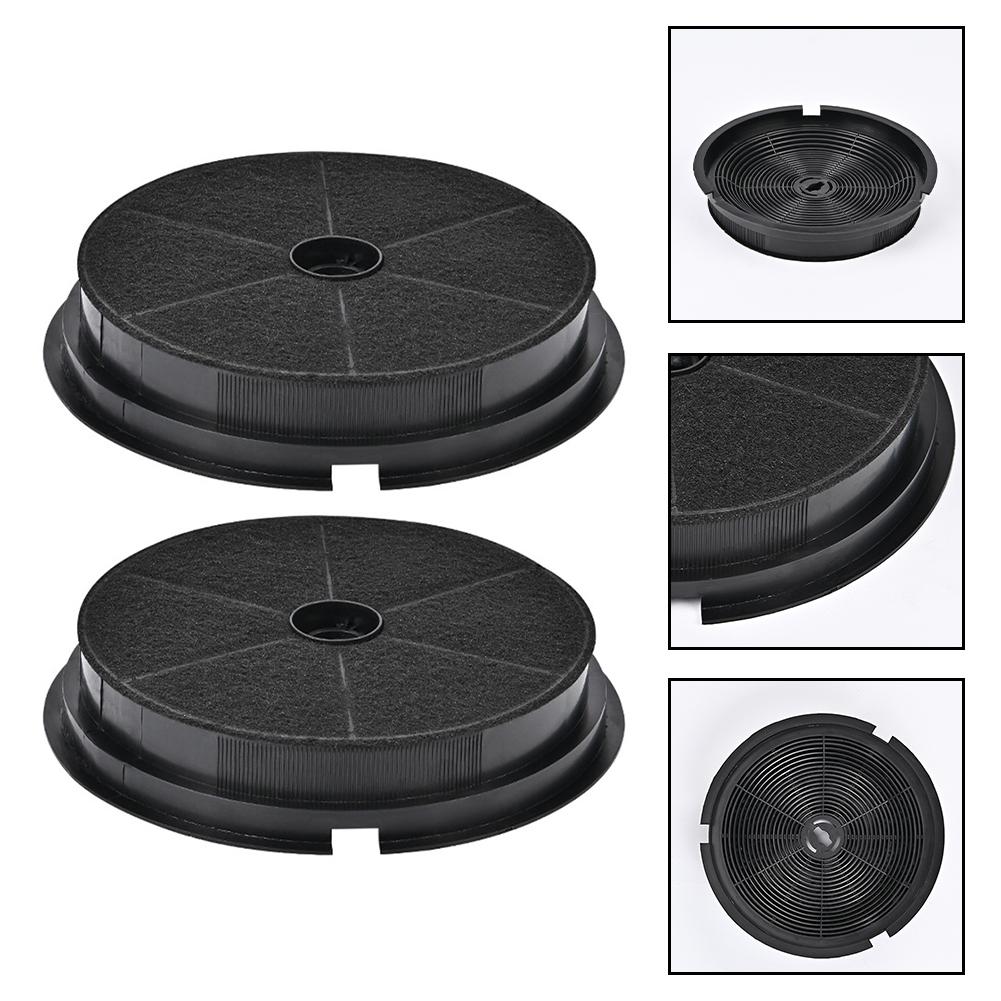 2PCS Activated Carbon Filters Compatible with Kitchen Range Hood Models Designed for Effective Smell Control and Durability