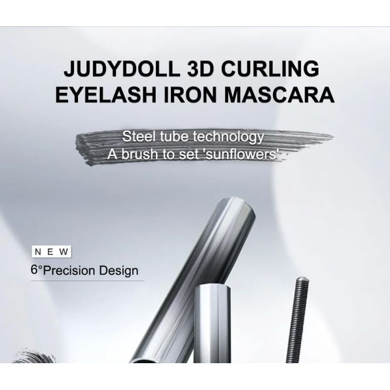 Judydoll - 3D Curling Eyelash Iron Mascara - Classic (2 Colors)