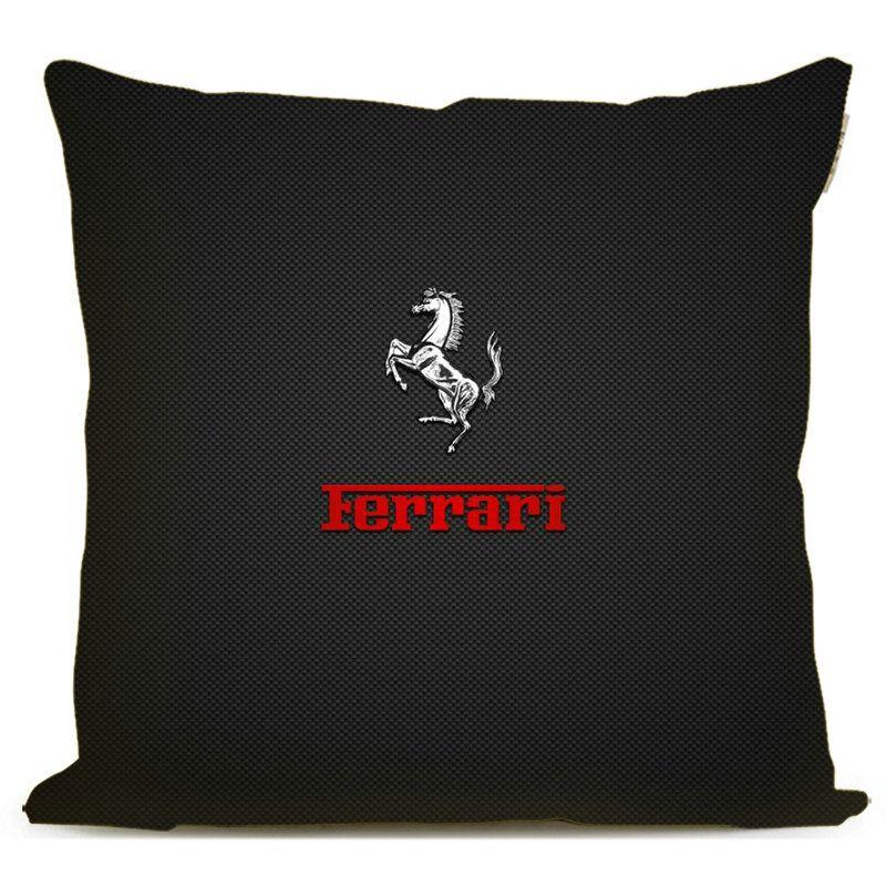 Car Headrest Neck Support Seat Lumbar Cushion Soft Neck Pillow For Ferrari F1 F80 SF90 Stradale SF90Spider 296 GTB 296 GTS ZX3