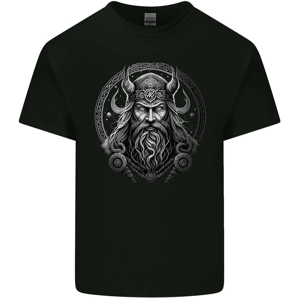 Celtic Viking Norse God Warrior Gym MMA Kids T-Shirt Childrens