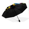 1PC Musical notes Umbrella Portable Folding Umbrella Iron Frame Hole Bone Structure Outdoor Home Umbrella A3