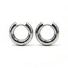Fashion hip-hop hiphop rap bold thickened big earring Men wide earrings single titanium steel stud earrings Fancy