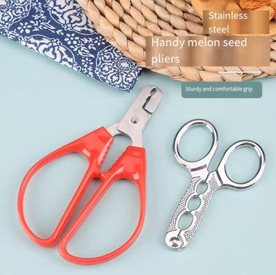 Douyin Pince à Noix de Pin et Graines de Melon en Alliage de Zinc - Gadget de Cuisine Sans Effort pour Cacahuètes et Graines de Pastèque
