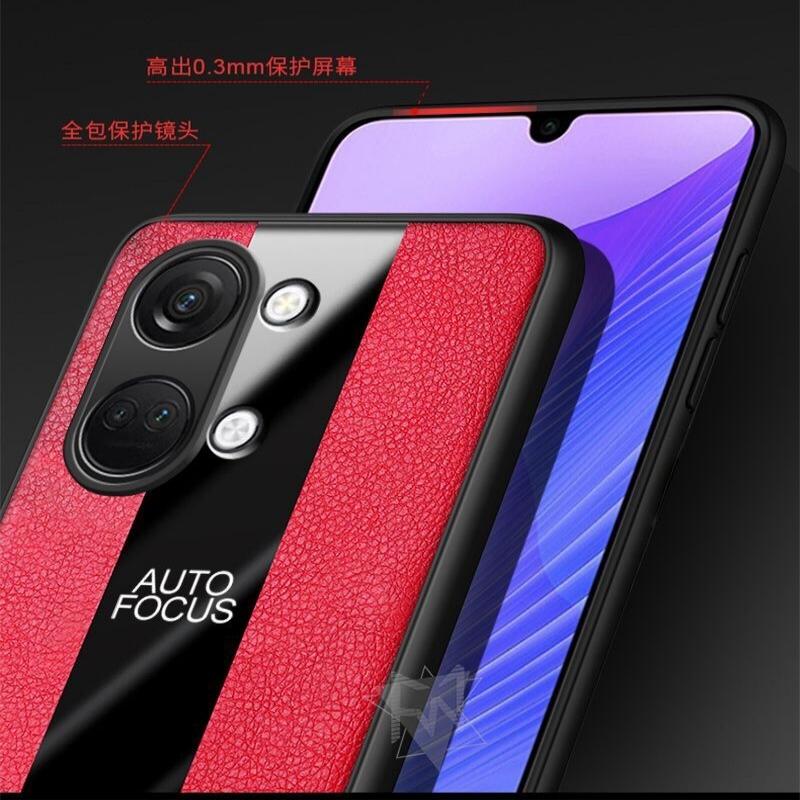 Custodia per Telefono con Anello Magnetico Per OnePlus Nord 3 5G Copertura in Pelle di Lusso Per One Plus Nord3 Elegante Capa Paraurti in Silicone Antiurto