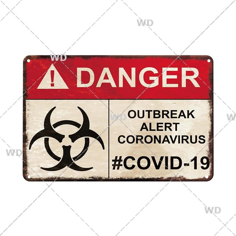 Warning No Farting Slogan Vintage Metal Tin Signs Home Bar Pub Decorative Plates Danger Retro Sign Wall Stickers Art Poster