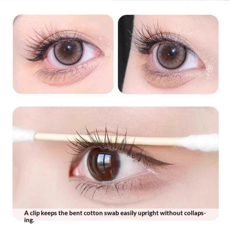 1Pc Transparent One-Clip Eyelash Curler Wide Angle Partial Lash Curler Waterproof Material for Wet Use