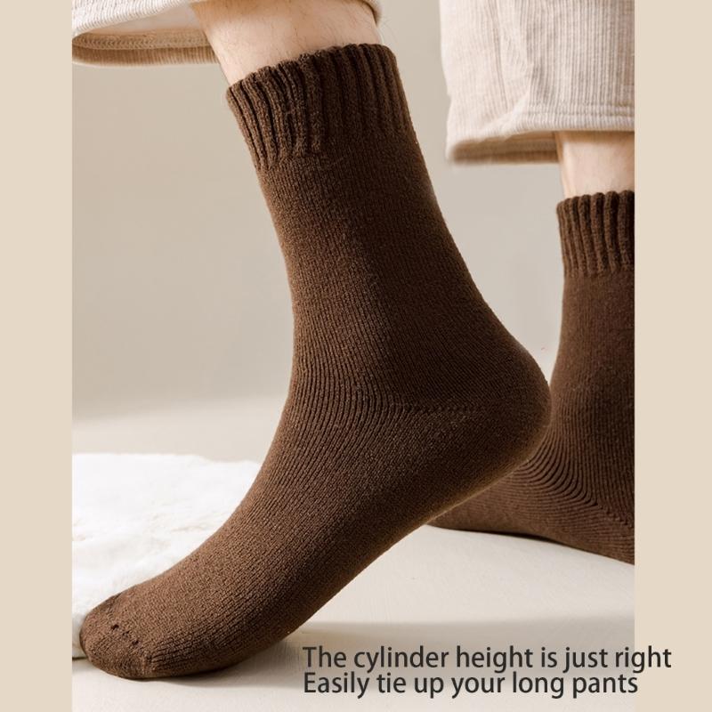 Winter Warm Thermal Socks for Men Women Cold Weather Insulated Socks Heated Socks Thick Snow Socks 1 Pair