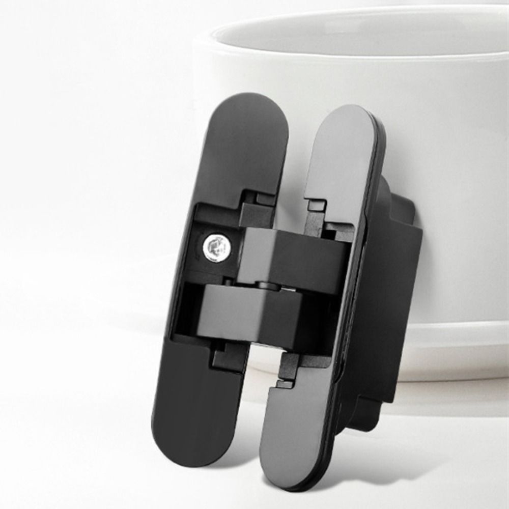 Închidere silențioasă ascunsă Balamale uși ascunse Montare invizibilă Balamă pliabilă în cruce invizibilă Deschidere exterioară reglabilă 3D