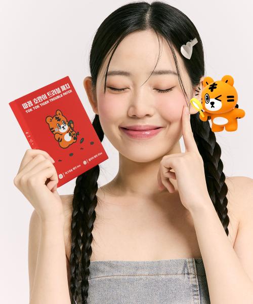 Snow2plus Ttakkom Tiger Trouble Patch - Medium 51 Count (6 + 45 Patches) NONE