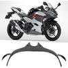 KIMISS Front Aerodynamic Winglets, Carbon Fiber Style Front Fairing Aerodynamic Wing Cover Fits for Kawasaki Ninja 250/400 2018-2020
