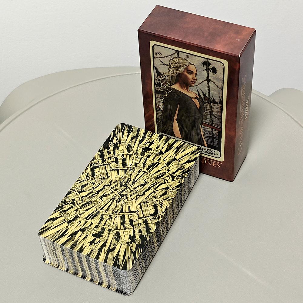 GOT Gra o Tron Talia Tarota 78 Cudownie Ilustrowanych Kart 10.3*6cm