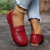 Soft-soled Single Shoes Women's 2025 Autumn New Flat Plus-size One-foot Lazy Beanie Shoes