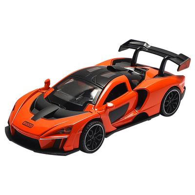 1/32 McLaren Senna Zliatinový Model Športového Auta Odlievaný Kov Hračka Vozidlá Model Auta Simulácia Zvuk a Svetlo Zber Deti Darčeky