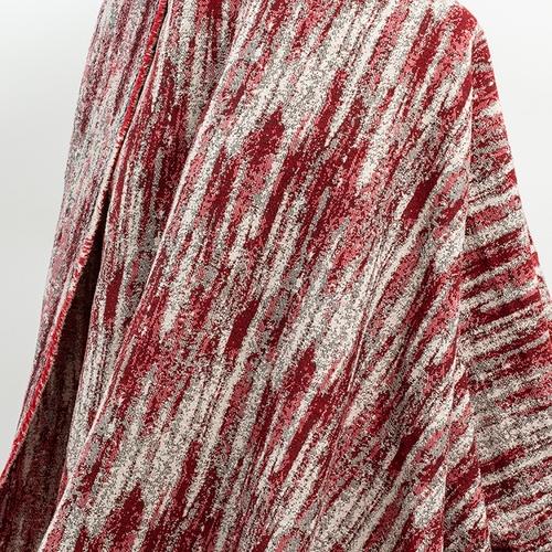 Tie-Dye Blue Denim Fabric Jacquard By Meters For Coats Dresses Pants Sewing Oil Painting Striped Pattern Jeans Cloth Comfortable