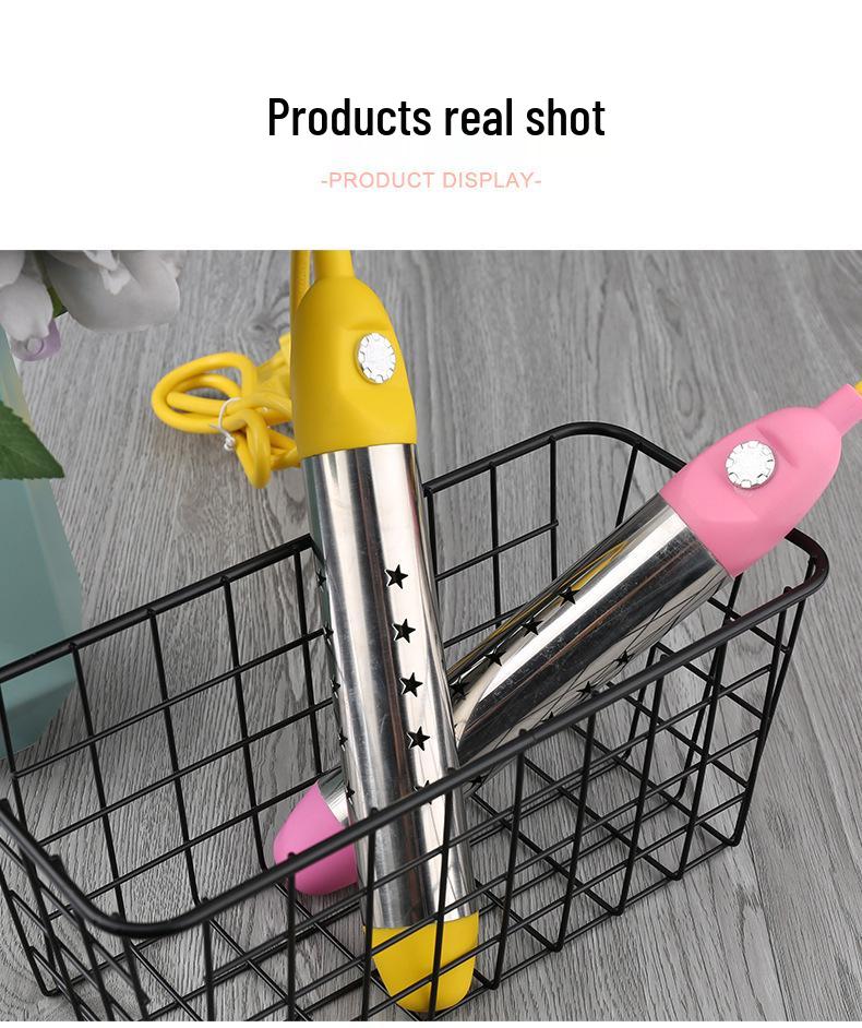 Rapid Heat Water Boiler Stick with Auto Shut-Off - Safe Electric Heater for Bathing and Household Use