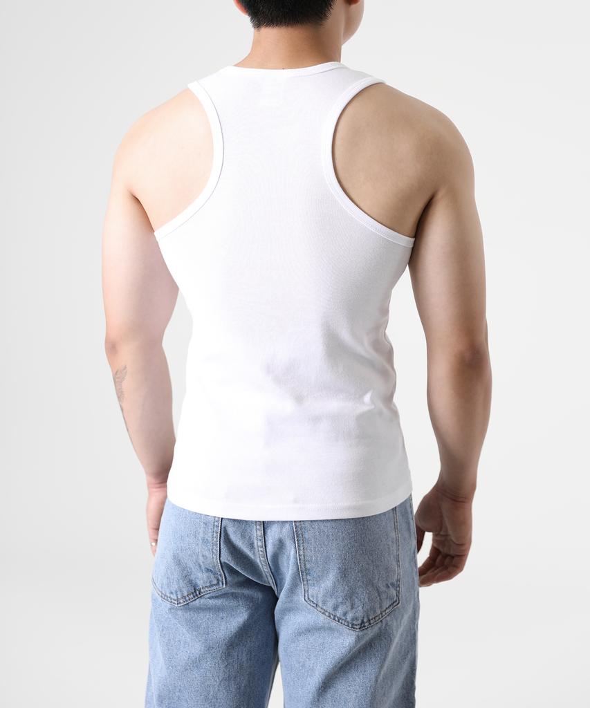 Lambeulla Stretch Tank Top Sleeveless [White]
