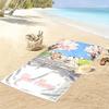 Name Custom Bubu y Dudu Print Beach Towel, Large Soft Quick Dry Towel for Beach Camping Swimming