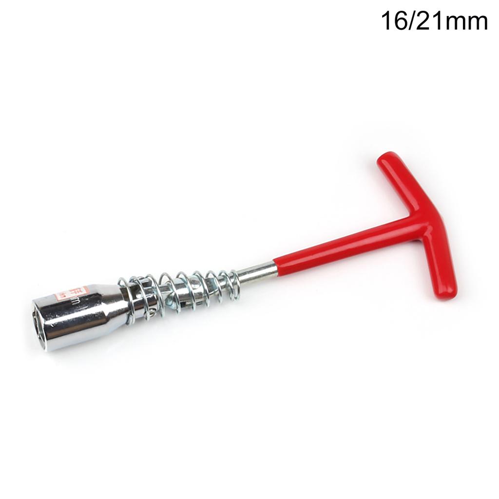 14/16 / 21mm uchwyt w kształcie litery T samochód Auto świeca zapłonowa klucz nasadowy instalator narzędzie ręczne