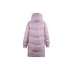 Converse Down Jackets Women's Nude Pink Hooded Moderate Puffer Jacket 10019328-A02