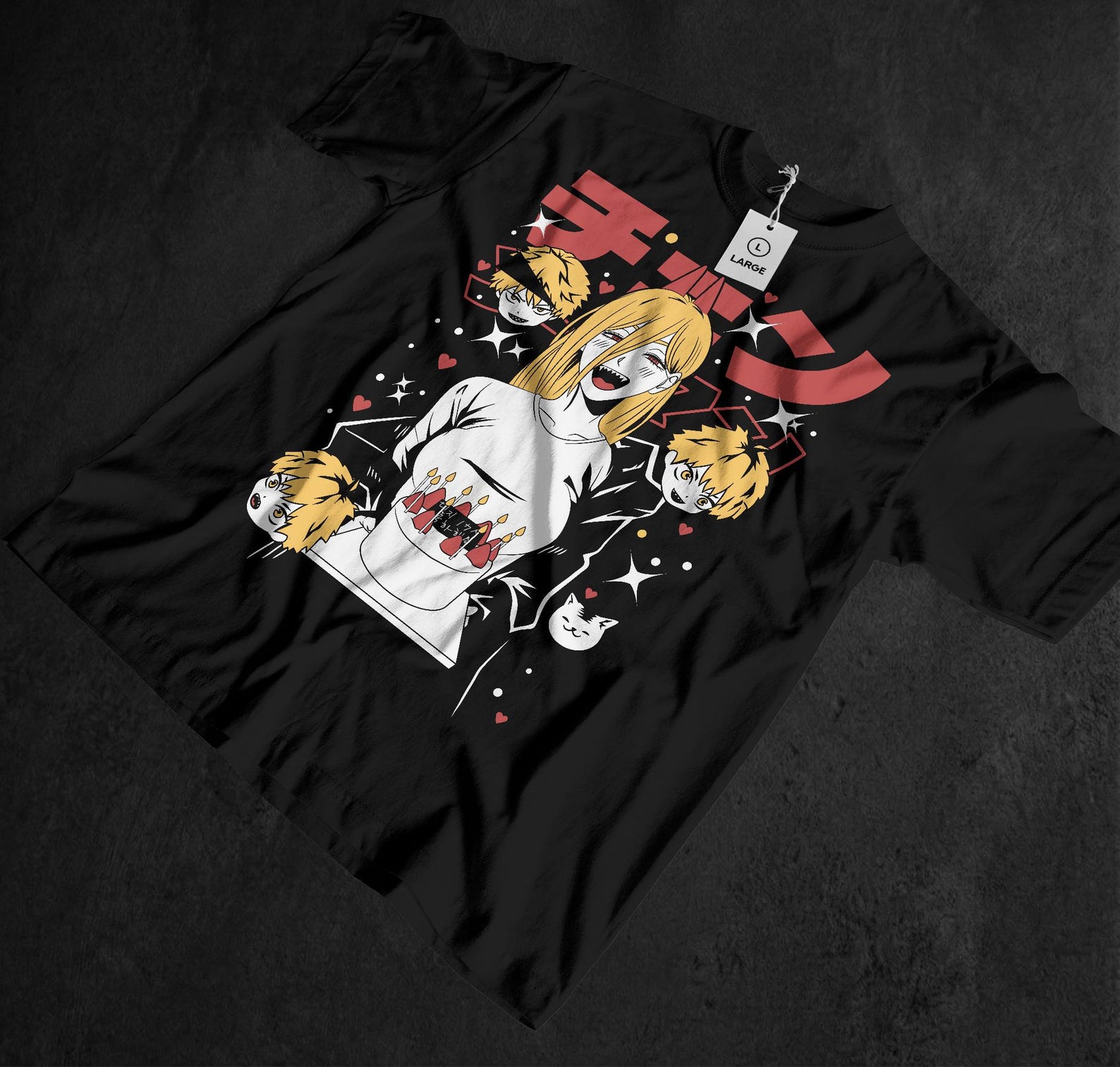 Unisex Shonen Manga Tee, Anime Graphic Top, Dark Fantasy Shirt, Otaku Wear Gift 130