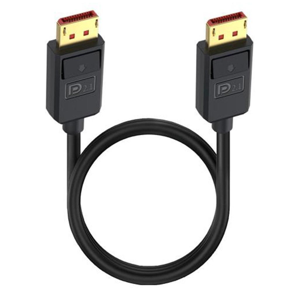 1.2m DisplayPort 2.1 To DisplayPort 2.1 Cable 54Gbps 16K 30Hz Video Cord for Gaming Monitors Graphics Cards