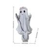1 Halloween Ghost Dog Leash Ornament, Quirky Little Wreath, Fun Decoration for Indoor and Outdoor Tabletops, Suitable for Halloween and Other Holidays