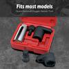 5pcs/set Oxygen Sensor Wrench Kit for Automotive O2 Socket Removal Install Offset Vacuum Sensor Socket Thread Chaser Hand Tool