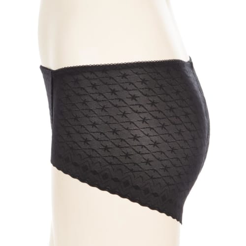 Atsugi Shefree Lightweight Sanitary Shorts with Flower Diamond Pattern and Hem, 87318AS