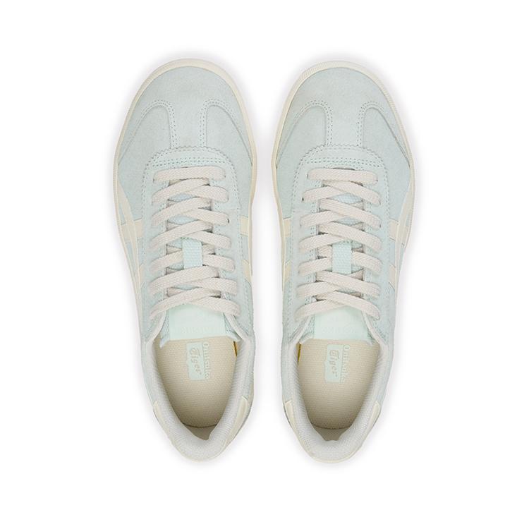 Onitsuka Tiger Tokuten Synthetic Leather Casual Slip-Resistant Low-Top Lifestyle Shoes Unisex sneaker Light-Blue 1183C254-302