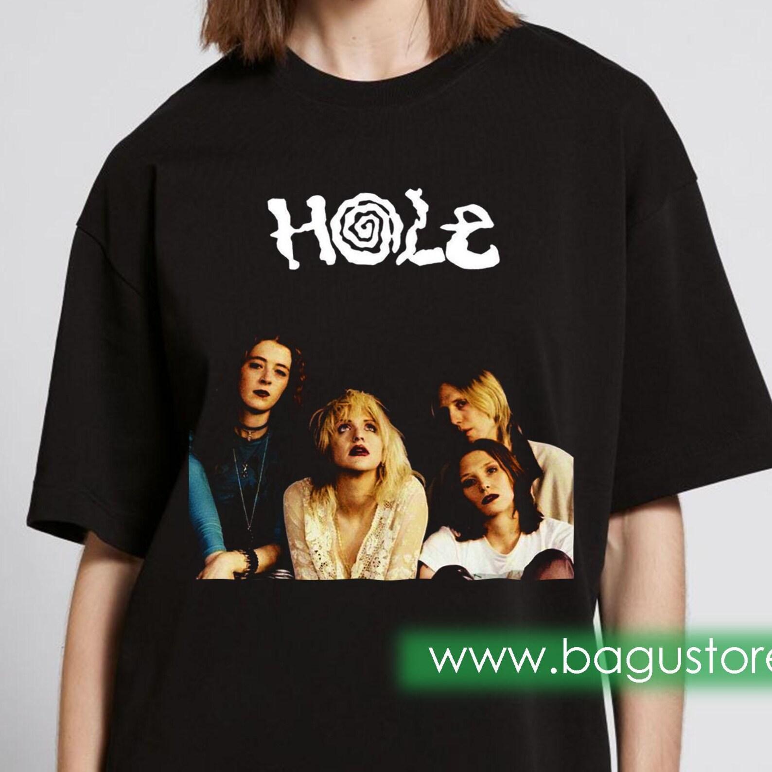 Hole Band Photo Graphic Tee & SweaT shirt — Retro 90s Grunge Band Shirt M