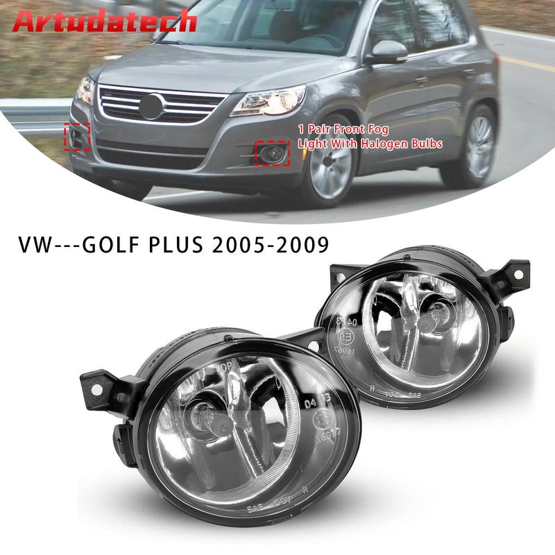 Artudatech Pair Front Fog Light Lamps For Volkswagen GOLF MK5 GTI Version 2004-2009 Car Accessories