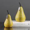 Japanese Yayoi Kusama Wave Point Apple Pear Pumpk Resin Craftwork Desktop Decoration Simulation Fruits Figurines ornament