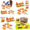 Creative Simulation Play Food Set For Kids Featuring Sandwich Burger And Fries