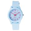 CITIZEN Analog with Urethane Q&Q Women's Watch, Waterproof, Strap, Blue, V01A-025VK