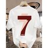 Plus-Size Men'S Trendy Short-Sleeve T-Shirt for Young Men, Made of Pure with Print Designs