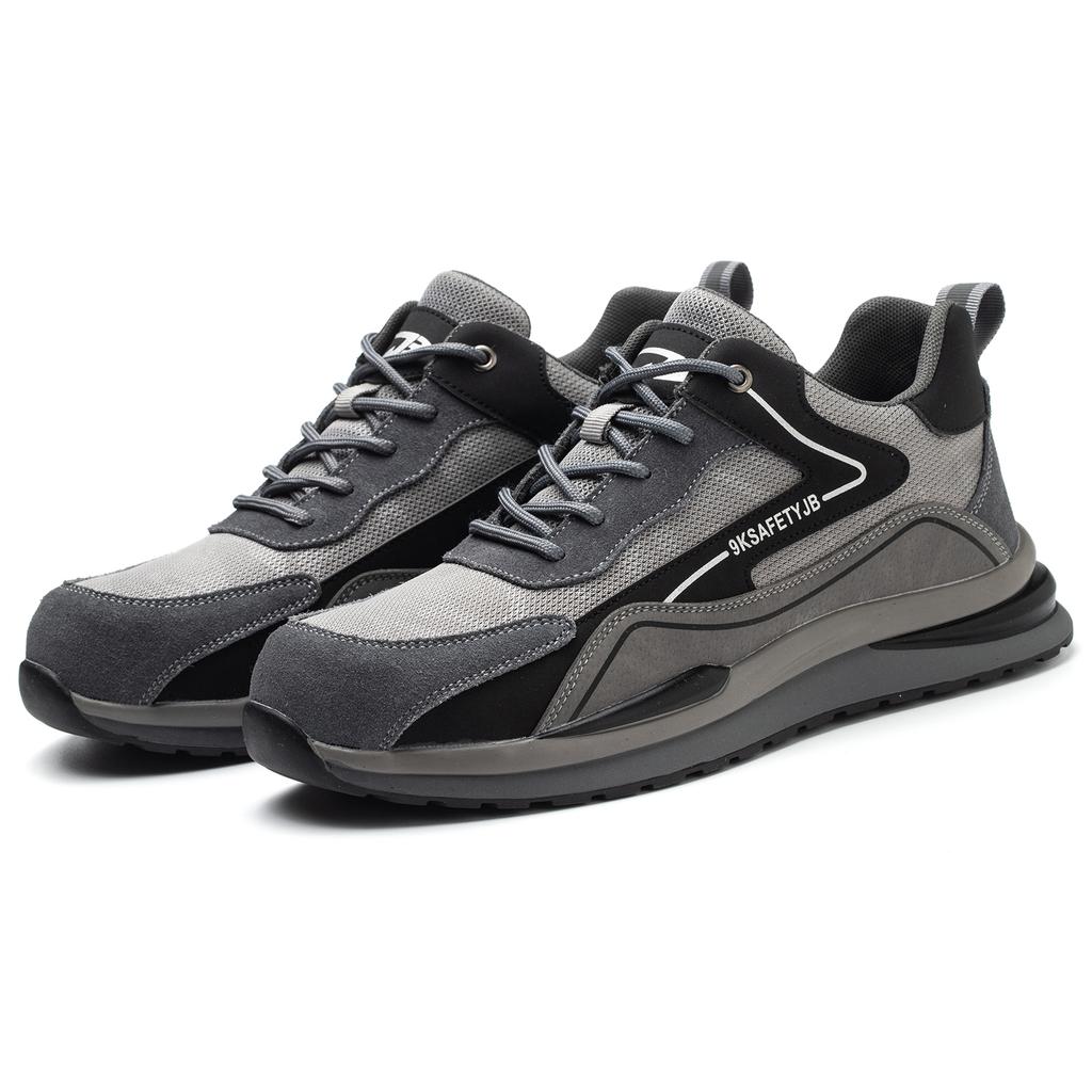 JB7615 Fabrikdirekt Arbeitsschuhe Leichte Konstruktion Atmungsaktiv Industrielle Stahlkappe Arbeitssicherheitsschuhe
