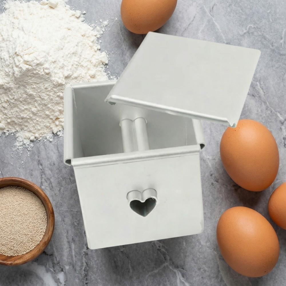 Center Tube Sandwich Bread Box Hollow Bread Loaf Pan Bakeware Cake Baking Pan Travel Cake