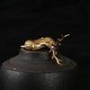 Deer Ping'an Brass Fawn Car Key Chain Ornaments Handles Hot Selling Small Bronze