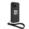 Dkny Dkhcp15Mpbswsk Iphone 15 Plus6.7 Czarny/Black Hardcase Wrist Strap Stock Logo