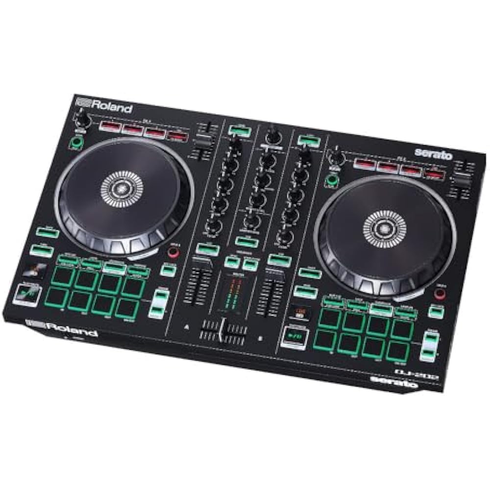 Roland Roland DJ Controller DJ-202 Serato DJ Compatible with PCDJ TR-909/TR-808/TR-707/TR-606 Sou...