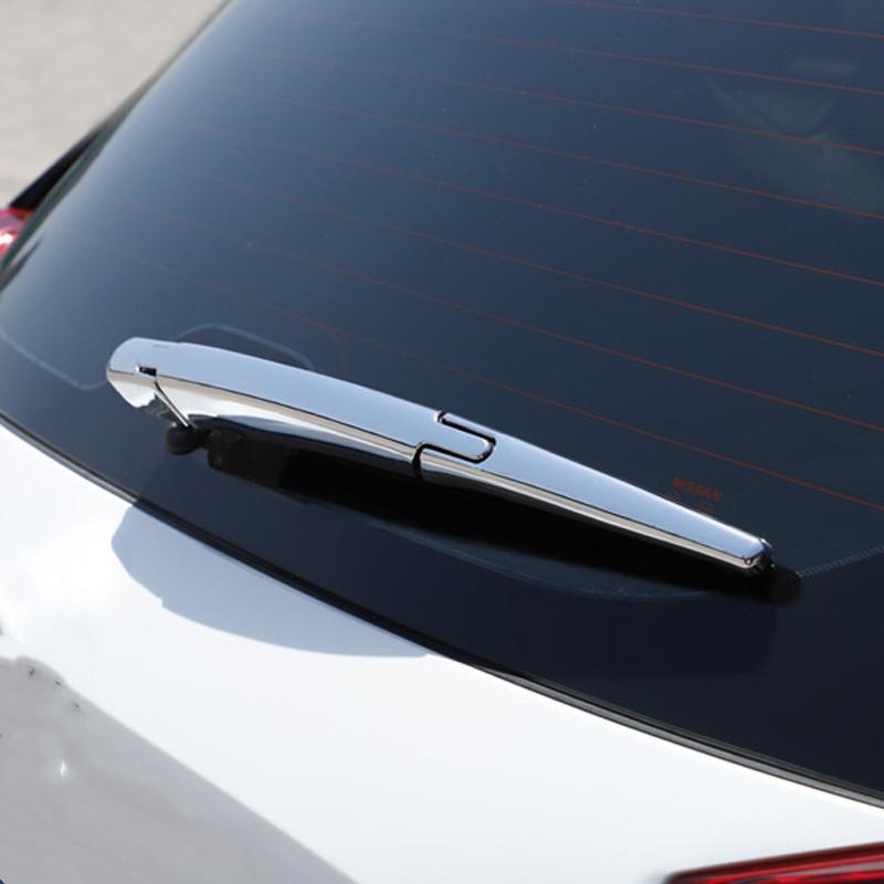 For Mitsubishi Outlander 4 PHEV    2024 ABS Chrome Rear Water Wiper Cover Windshield Blade Trim Sticker Molding ABS Chrome