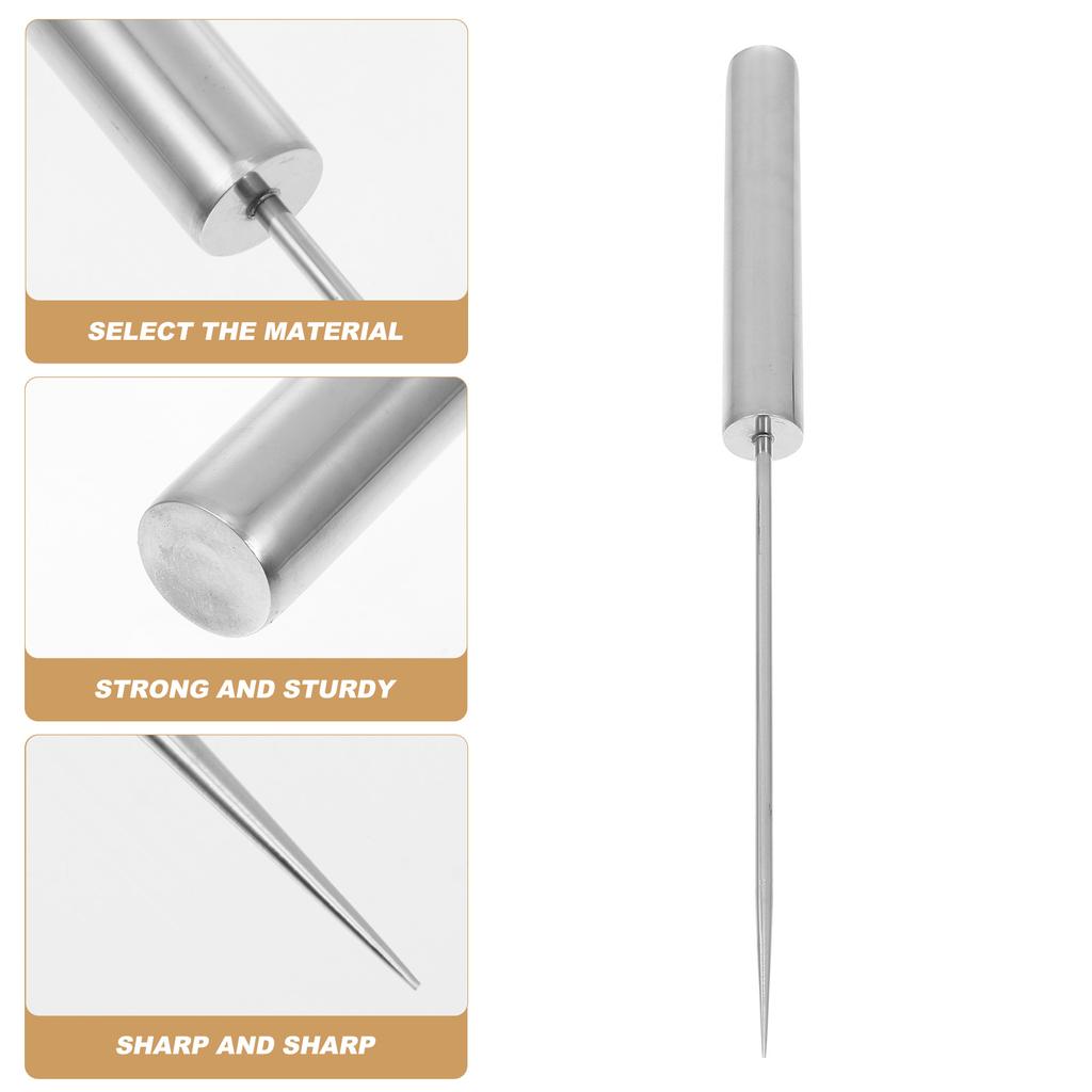 Ice Pick Chisel for Bar Machine Stainless Steel Picks Shaver Breaking Tool Vintage