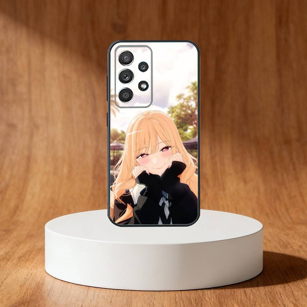M-Marin Kitagawa Phone Case For Samsung S25,S24,S21,S22,S23,S30,Ultra,S20,Plus,Fe,Note,10,9,5G Black Cover