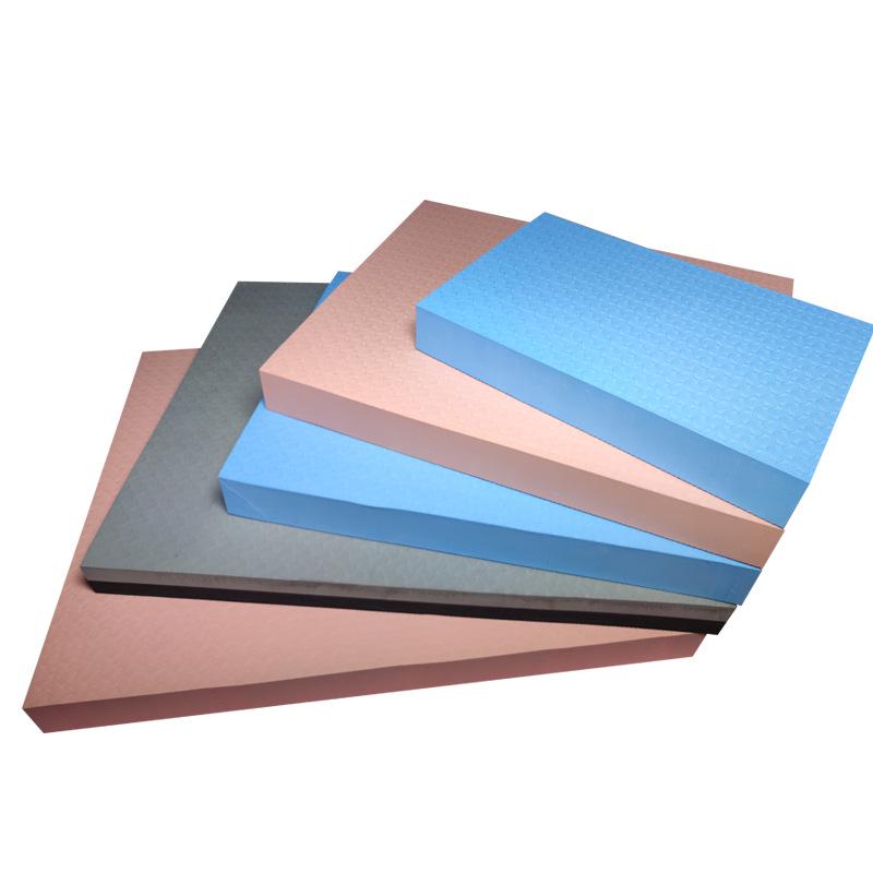 TPE Förtjockad Yogabalansplatta – 6 cm Knästående & Planka Stöd för Träningspass